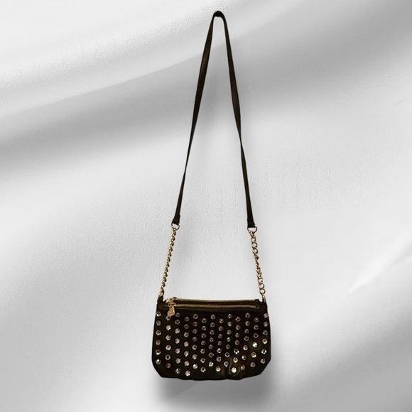 Betsey Johnson Handbags - Betsey Johnson Black Embellished Shoulder Bag‎ Purse